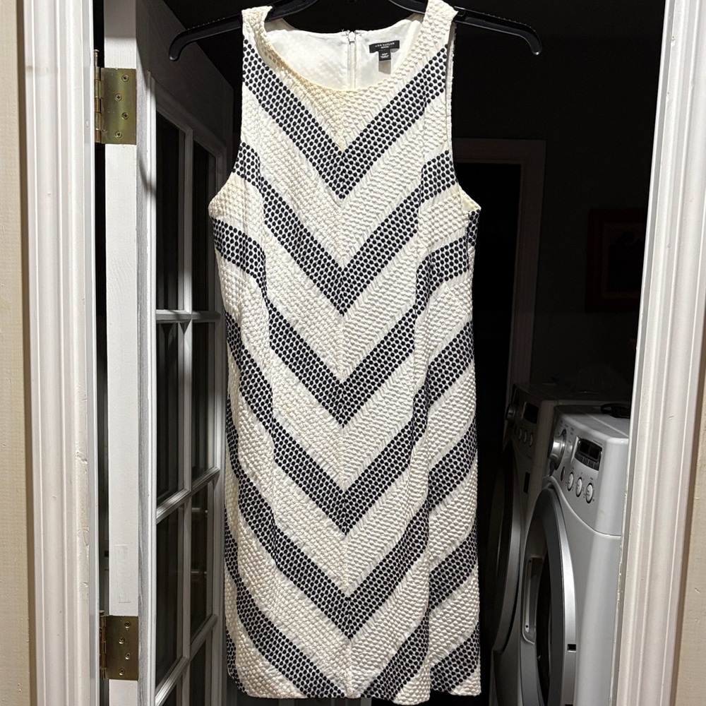 Ann Taylor Woman’s Petite White Dress Size 10P